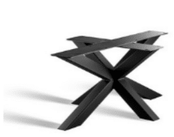 Onderstel Salontafel Matrix 6x6cm