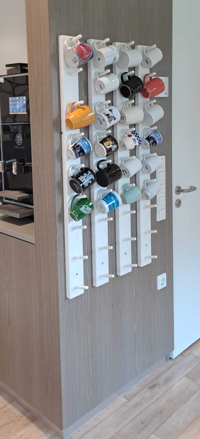 Mokkenhouder N Rij Voor 9 Mokken