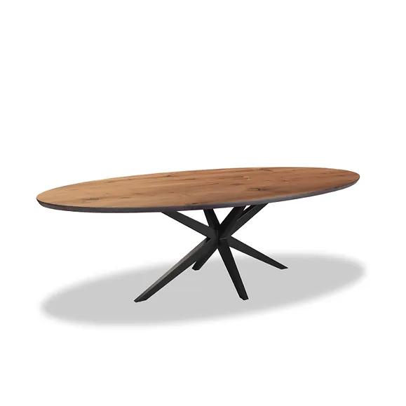 Noten Eettafel Ovaal